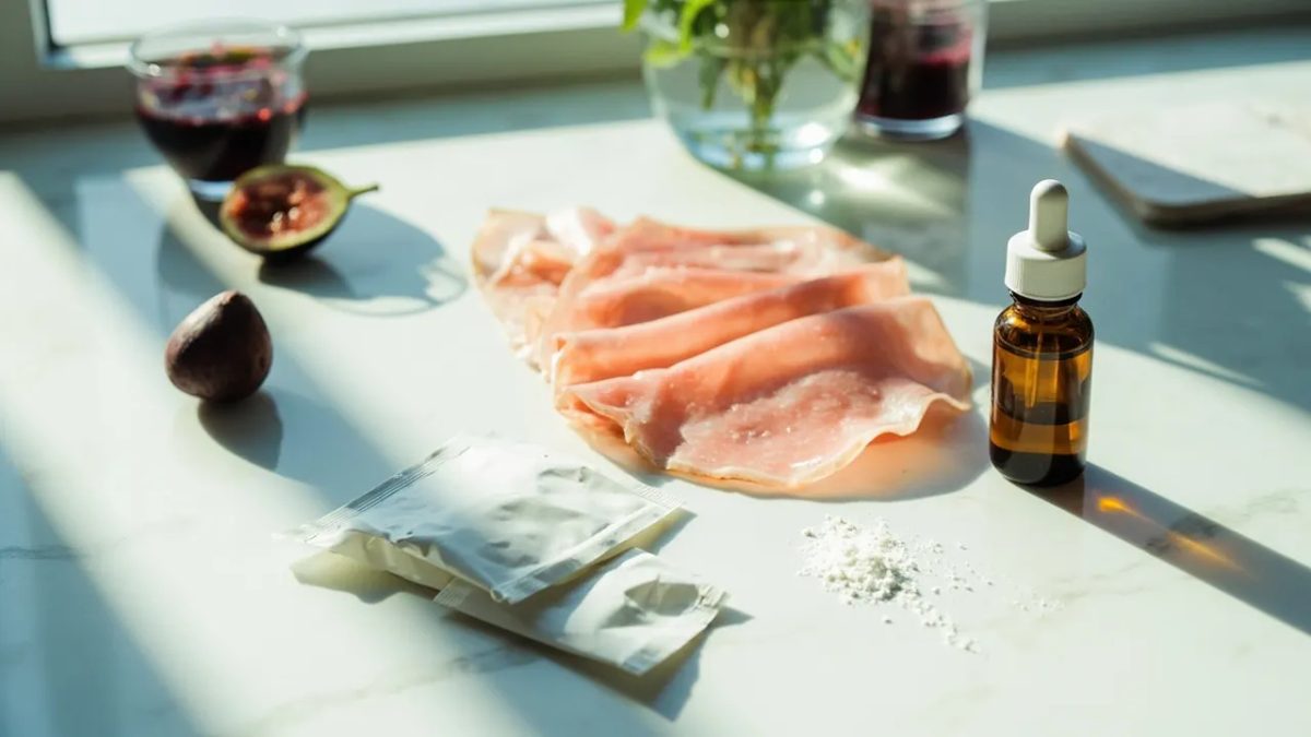 Fotografía editorial relacionada con «Aditivos alimentarios: extractos de frutas, nitritos y aspartamo».