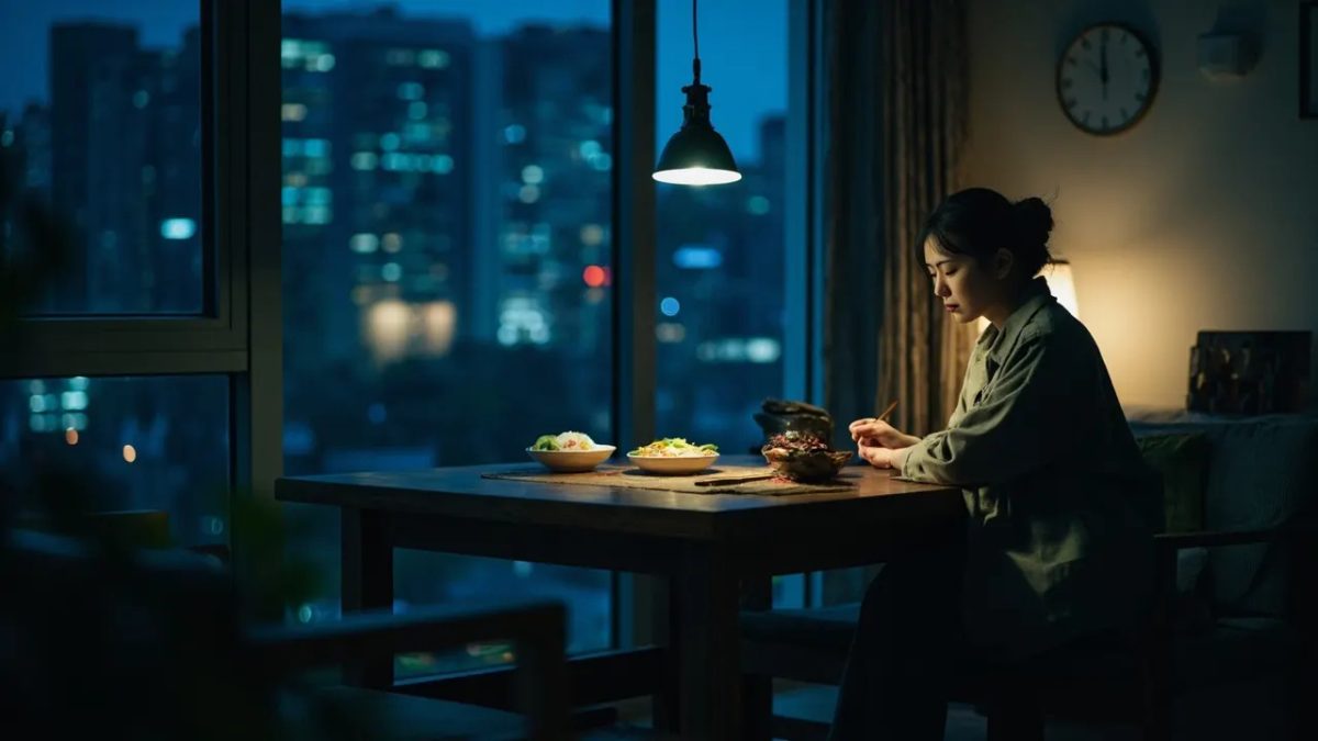 Fotografía editorial relacionada con «Cenar tarde se asocia a más sobrepeso en mujeres japonesas».