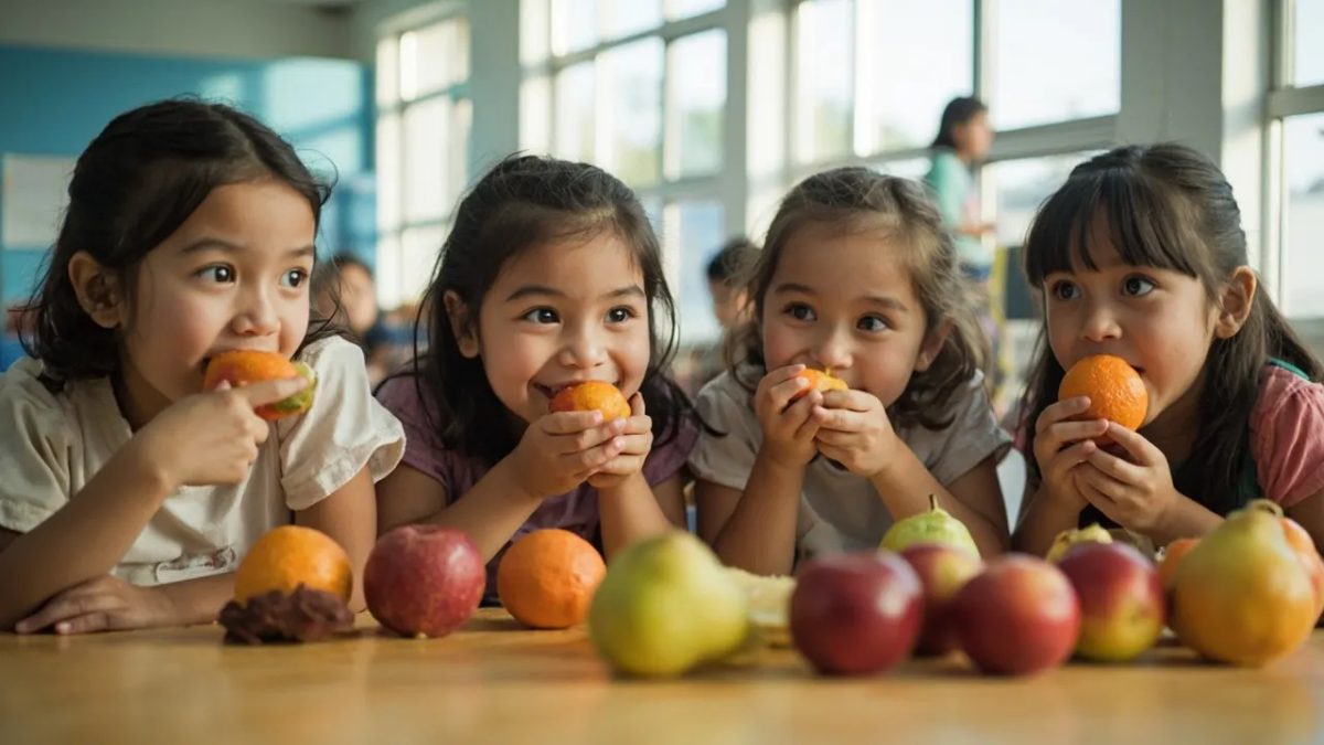 Fotografía editorial relacionada con «Programas de fruta escolar: qué demuestra la evidencia disponible».